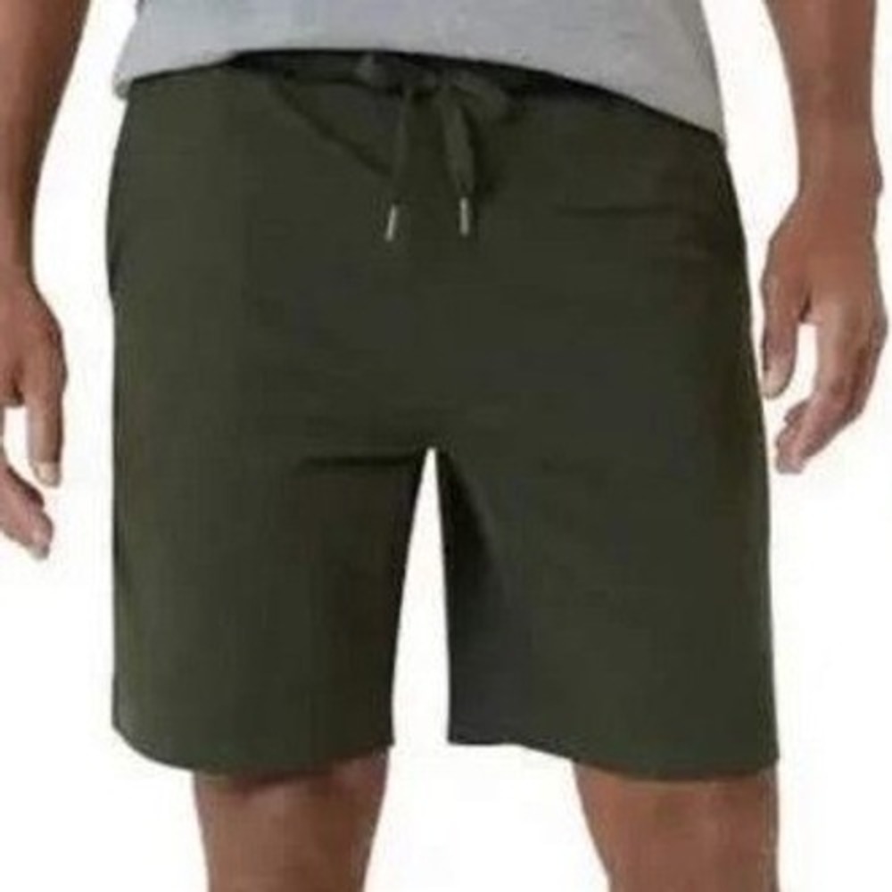 NWOT Eddie Bauer Lounge Shorts Men's M Green Modal Polyester